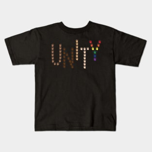 Unity of the human race Kids T-Shirt